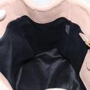 Miu Miu Matelasse Hand Bag Leather 2way Pink Gold Auth 214932A-22
