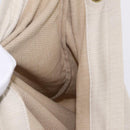 HERMES Aline PM Shoulder Bag Canvas Beige Gold Auth 214942A-17