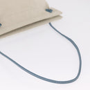 HERMES Aline PM Shoulder Bag Canvas Beige Gold Auth 214942A-8