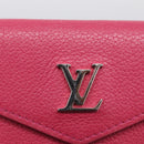 LOUIS VUITTON Portefeuille Rock Mini Wallet Leather Pink M81886 LV Auth 214947-12