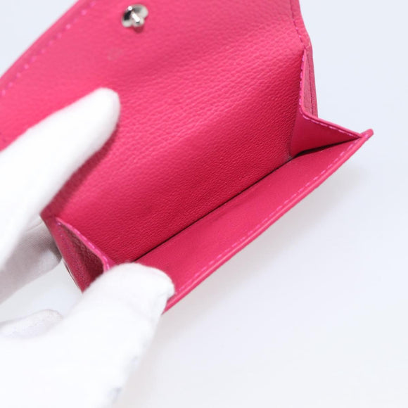 LOUIS VUITTON Portefeuille Rock Mini Wallet Leather Pink M81886 LV Auth 214947
