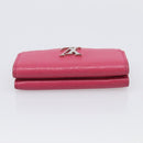LOUIS VUITTON Portefeuille Rock Mini Wallet Leather Pink M81886 LV Auth 214947-6