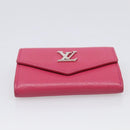 LOUIS VUITTON Portefeuille Rock Mini Wallet Leather Pink M81886 LV Auth 214947-7
