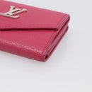 LOUIS VUITTON Portefeuille Rock Mini Wallet Leather Pink M81886 LV Auth 214947-8