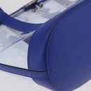 kate spade Tote Bag Leather Vinyl Blue Auth 214957A-10
