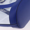 kate spade Tote Bag Leather Vinyl Blue Auth 214957A-12