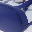 kate spade Tote Bag Leather Vinyl Blue Auth 214957A-13