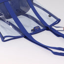 kate spade Tote Bag Leather Vinyl Blue Auth 214957A-6