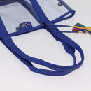 kate spade Tote Bag Leather Vinyl Blue Auth 214957A-7