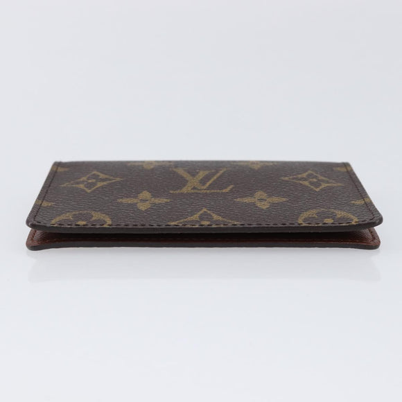 LOUIS VUITTON Monogram Porte 2 Cult Vertical Pass Case M60533 LV Auth 214960A