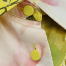 Valentino Shirt cotton Yellow Auth 214963M-7