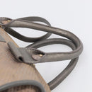 See By Chloe Shoulder Bag Leather Beige Gold Auth 214967A-8