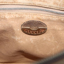 GUCCI GG Plus Supreme Shoulder Bag PVC Leather Beige Gold Auth 215190-16