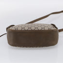 GUCCI GG Plus Supreme Shoulder Bag PVC Leather Beige Gold Auth 215190-9