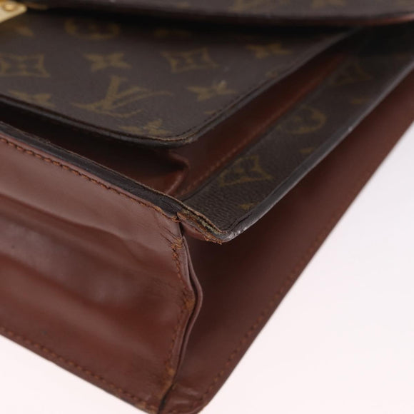 LOUIS VUITTON Monogram Monceau 28 Hand Bag M51185 LV Auth 215203