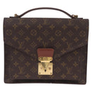LOUIS VUITTON Monogram Monceau 28 Hand Bag M51185 LV Auth 215203-2