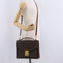 LOUIS VUITTON Monogram Monceau 28 Hand Bag M51185 LV Auth 215203-32