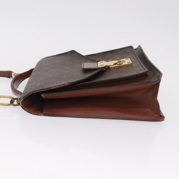 LOUIS VUITTON Monogram Monceau 28 Hand Bag M51185 LV Auth 215203