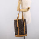 LOUIS VUITTON Monogram Bucket GM Shoulder Bag M42236 LV Auth 215208-22