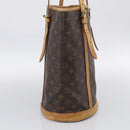 LOUIS VUITTON Monogram Bucket GM Shoulder Bag M42236 LV Auth 215208-4