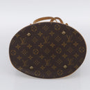 LOUIS VUITTON Monogram Bucket GM Shoulder Bag M42236 LV Auth 215208-9