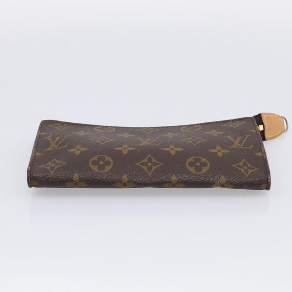 LOUIS VUITTON Monogram Bucket GM Accessory Pouch LV Auth 215209