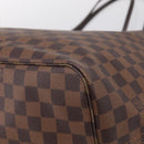 LOUIS VUITTON Damier Ebene Neverfull GM Tote Bag N51106 LV Auth 215210SAV-12