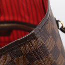 LOUIS VUITTON Damier Ebene Neverfull GM Tote Bag N51106 LV Auth 215210SAV-14