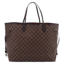 LOUIS VUITTON Damier Ebene Neverfull GM Tote Bag N51106 LV Auth 215210SAV-2