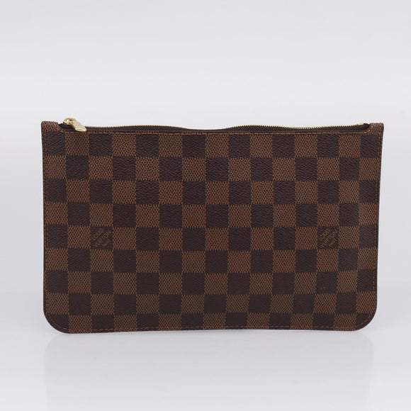 LOUIS VUITTON Damier Ebene Neverfull GM Tote Bag N51106 LV Auth 215210SAV