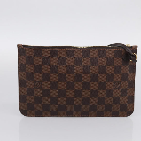 LOUIS VUITTON Damier Ebene Neverfull GM Tote Bag N51106 LV Auth 215210SAV