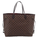 LOUIS VUITTON Damier Ebene Neverfull GM Tote Bag N51106 LV Auth 215210SAV-3