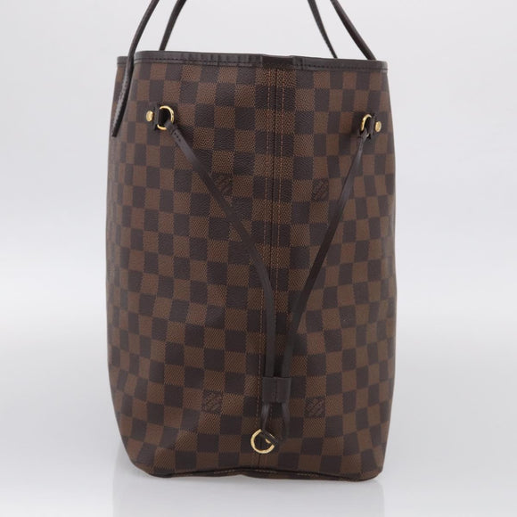 LOUIS VUITTON Damier Ebene Neverfull GM Tote Bag N51106 LV Auth 215210SAV