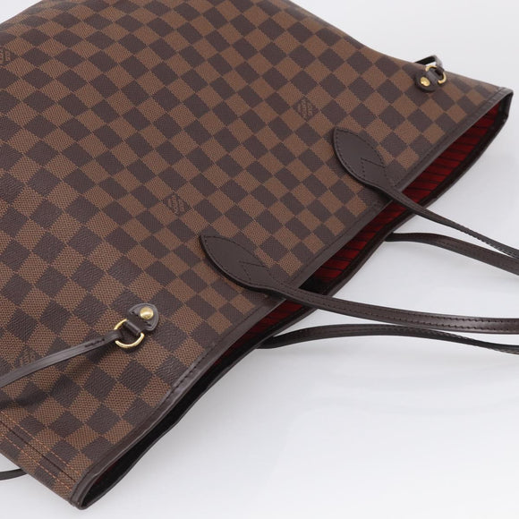 LOUIS VUITTON Damier Ebene Neverfull GM Tote Bag N51106 LV Auth 215210SAV