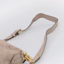 LOUIS VUITTON Mahina Selene MM Shoulder Bag Leather Beige M94275 LV Auth 215214V-10
