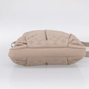 LOUIS VUITTON Mahina Selene MM Shoulder Bag Leather Beige M94275 LV Auth 215214V-11