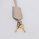 LOUIS VUITTON Mahina Selene MM Shoulder Bag Leather Beige M94275 LV Auth 215214V-16