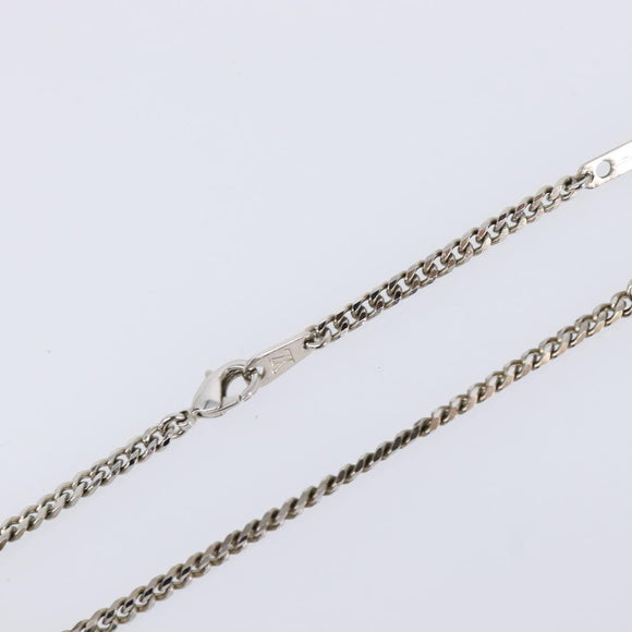 LOUIS VUITTON Collier LV Psychedelic Necklace Silver MP3353 LV Auth 215218M