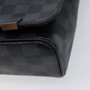 LOUIS VUITTON Damier Graphite District PM Shoulder Bag N41028 LV Auth 215379A-10