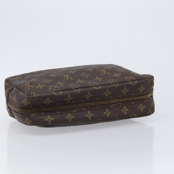 LOUIS VUITTON Monogram Trousse Toilette 28 Clutch Bag M47522 LV Auth 215380