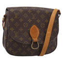LOUIS VUITTON Monogram Saint Cloud GM Shoulder Bag M51242 LV Auth 215385A-1