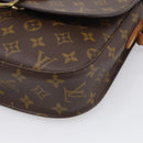 LOUIS VUITTON Monogram Saint Cloud GM Shoulder Bag M51242 LV Auth 215385A-12