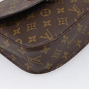 LOUIS VUITTON Monogram Saint Cloud GM Shoulder Bag M51242 LV Auth 215385A-13
