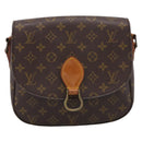 LOUIS VUITTON Monogram Saint Cloud GM Shoulder Bag M51242 LV Auth 215385A-2