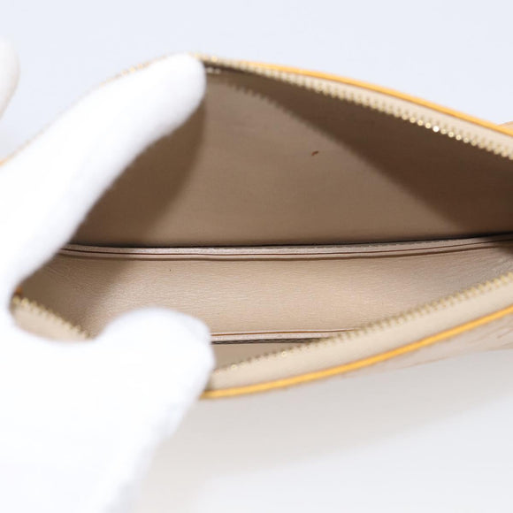 LOUIS VUITTON Monogram Vernis Lexington Pouch Beige M91010 LV Auth 215386A