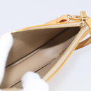 LOUIS VUITTON Monogram Vernis Lexington Pouch Beige M91010 LV Auth 215386A-19