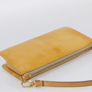 LOUIS VUITTON Monogram Vernis Lexington Pouch Beige M91010 LV Auth 215386A-6