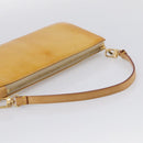 LOUIS VUITTON Monogram Vernis Lexington Pouch Beige M91010 LV Auth 215386A-7