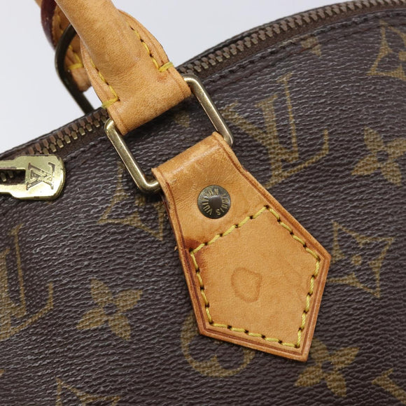 LOUIS VUITTON Monogram Alma Hand Bag M51130 LV Auth 215389
