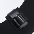 Salvatore Ferragamo Vala Shoulder Bag Canvas Black Silver Auth 215390A-15